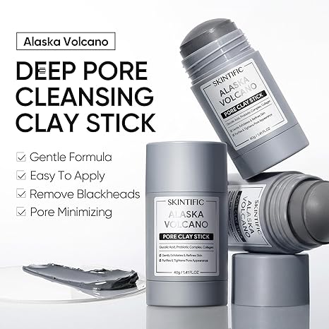 Deep Pore Detox with Alaska Volcano Clay Stick