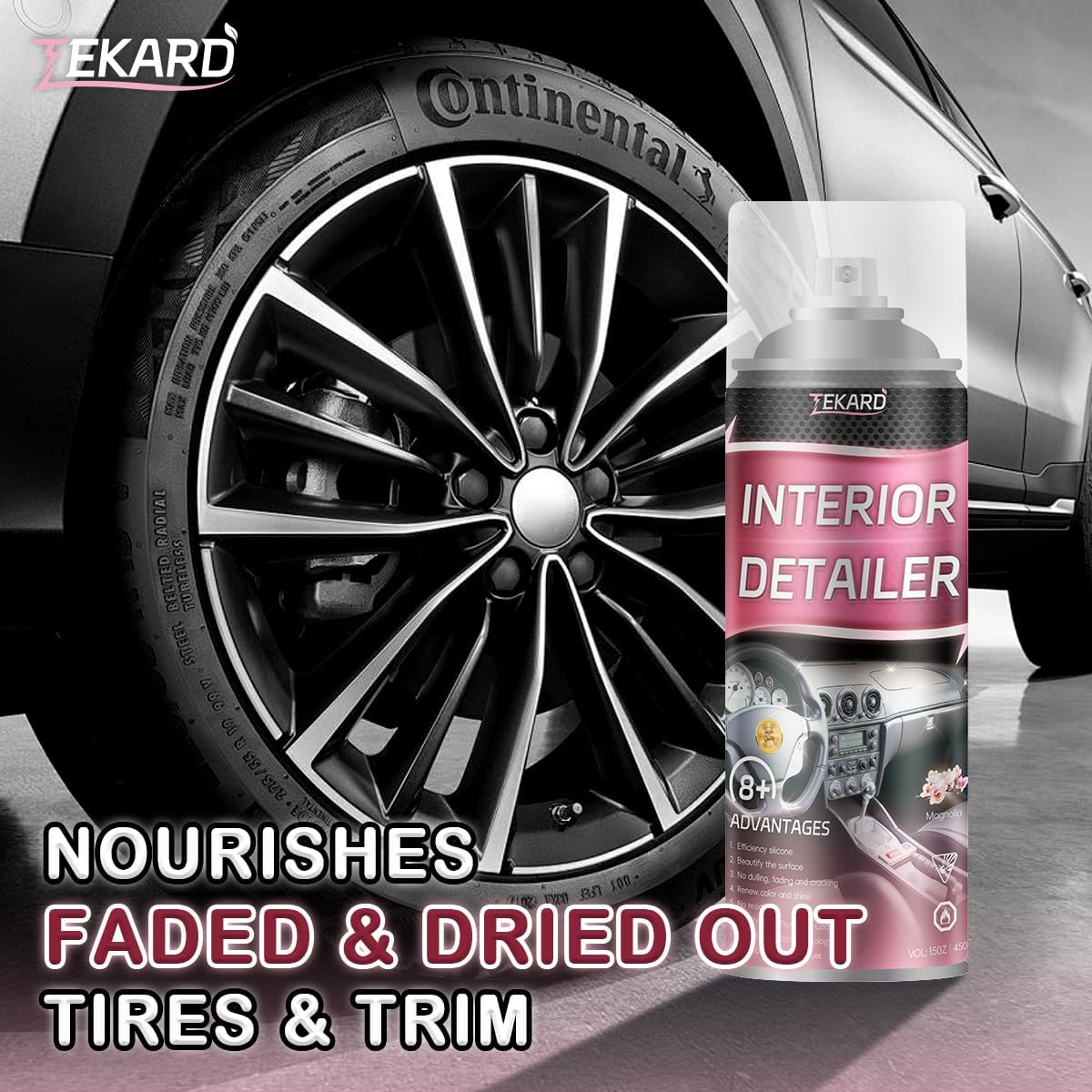 Interior Detailer Spray - Deep Clean, Restore & UV Protect Car Surfaces in Minutes