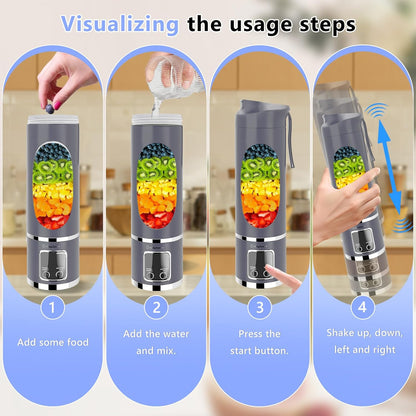 Fresh Smoothies Anywhere: Ultra-Powerful Portable Blender