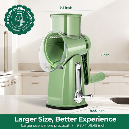 Professional 5-in-1 Rotary Grinder & Vegetable Slicer