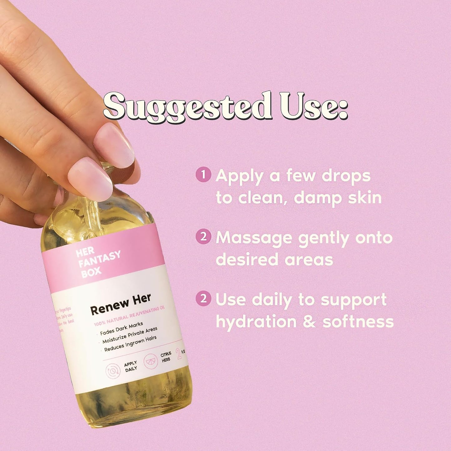 Renew Her Oil for Smooth, Hydrated, Even-Looking Skin