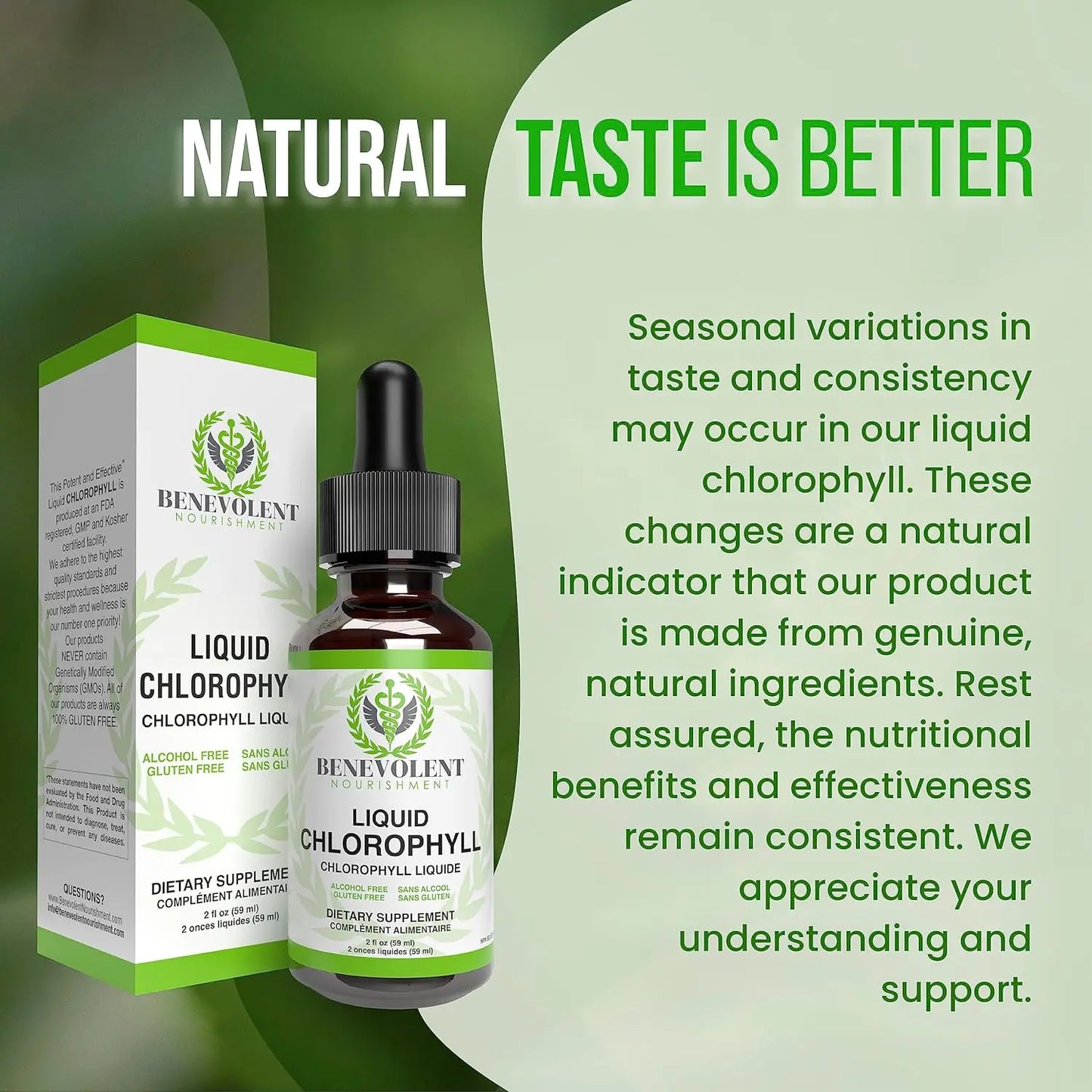 Liquid Chlorophyll Drops For Daily Freshness & Confidence
